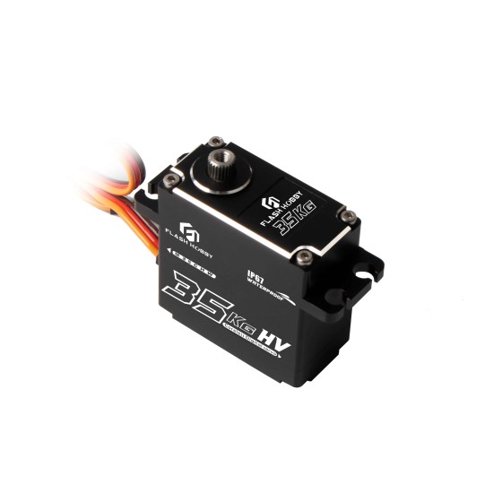 Hot Sales Flash Hobby M35CHW Waterproof 35kg Large Torque RC Servo Digital Coreless Motor Servo for RC Car Crawler